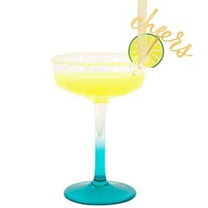New! Glass Margarita Hallmark Signature Christmas Ornament 2021 Cheers to You!